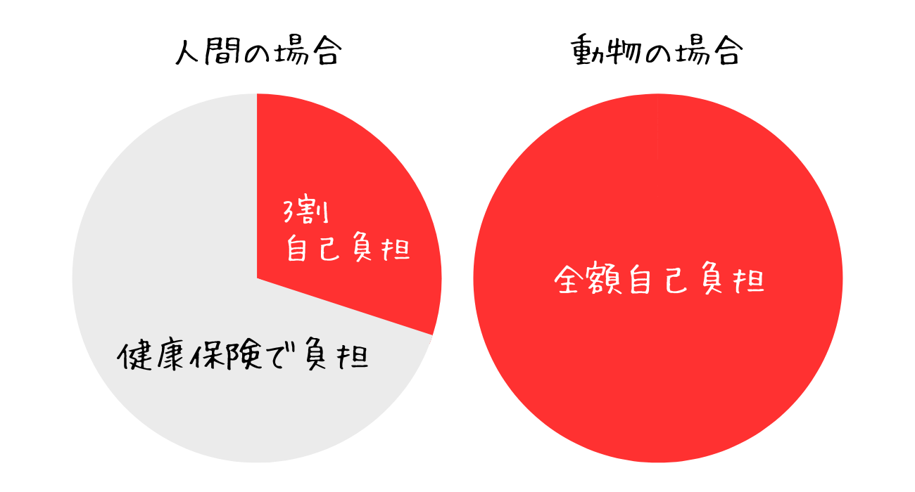 自己負担割合の図解